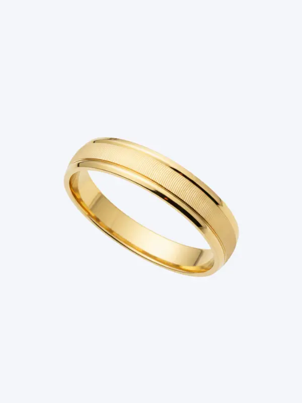 18KT Wedding Band