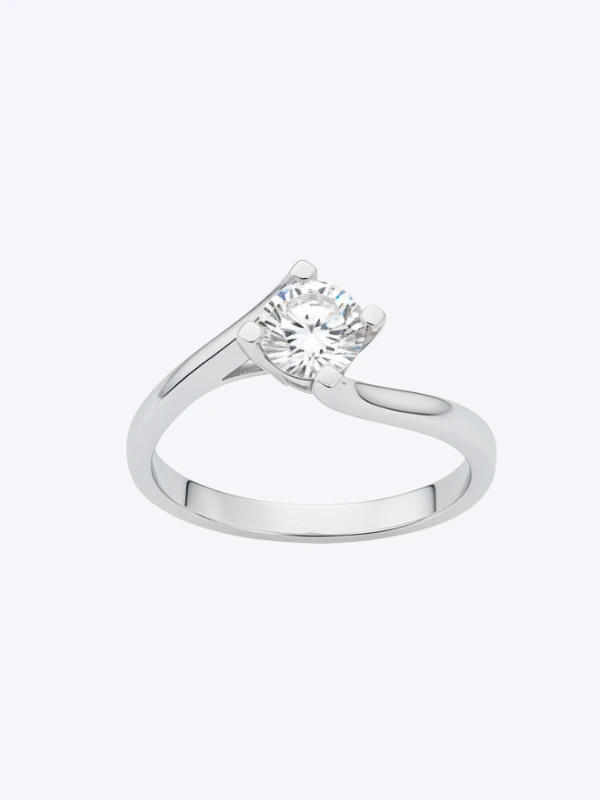GIA Certified Diamond Solitaire Ring