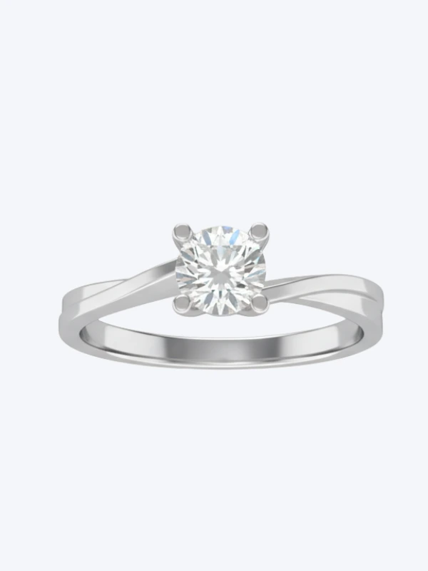 GIA Certified Diamond Solitaire Ring