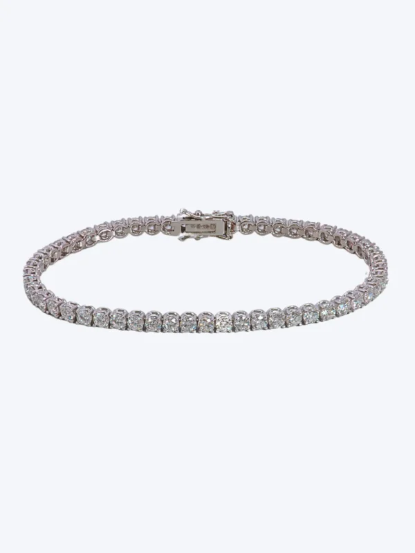 Lab-Grown Tennis Bracelet