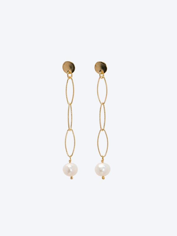 Gold Plated 925 Silver Earring