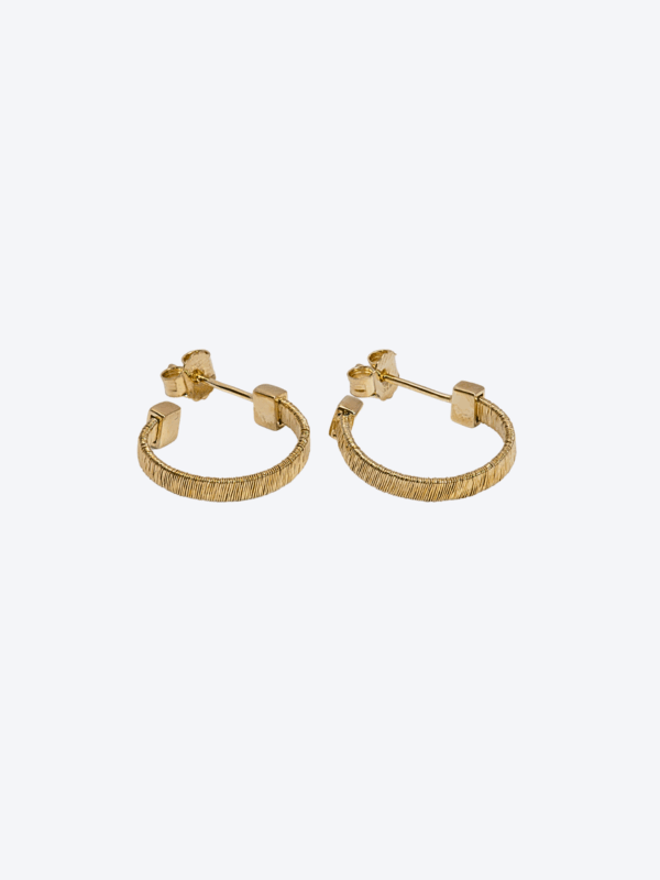 Gold Plated 925 Silver Earring