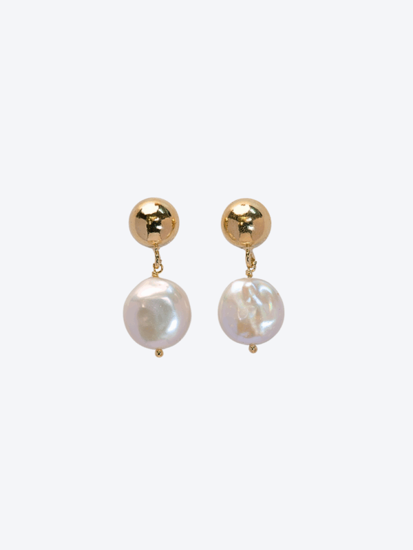 Gold Plated 925 Silver Earring