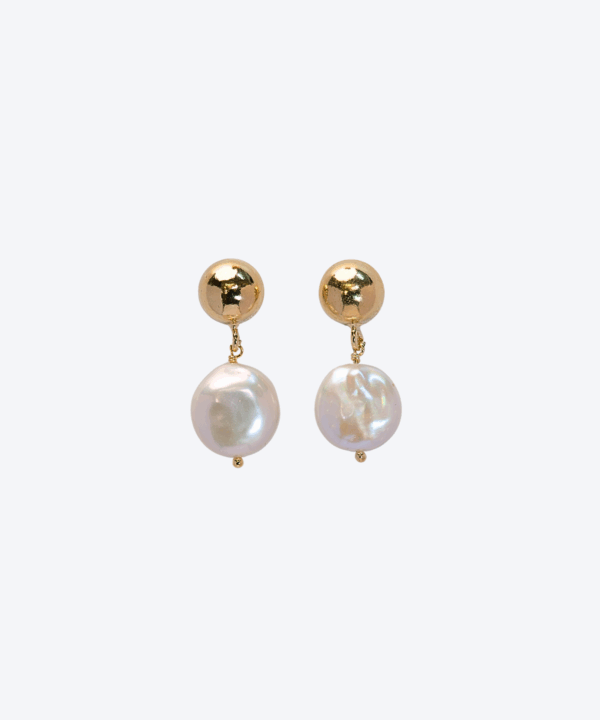 Gold Plated 925 Silver Earring