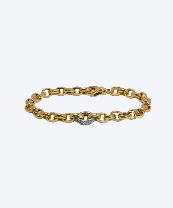 Gold Plated 925 Silver Bracelet