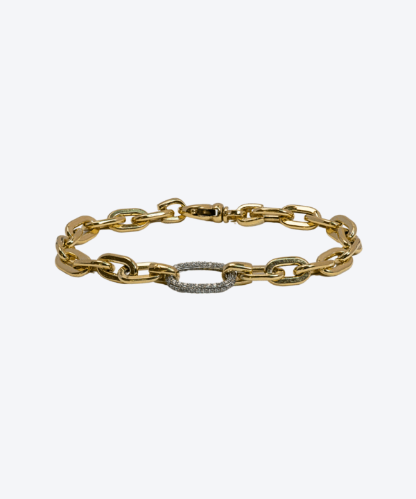 Gold Plated 925 Silver Bracelet