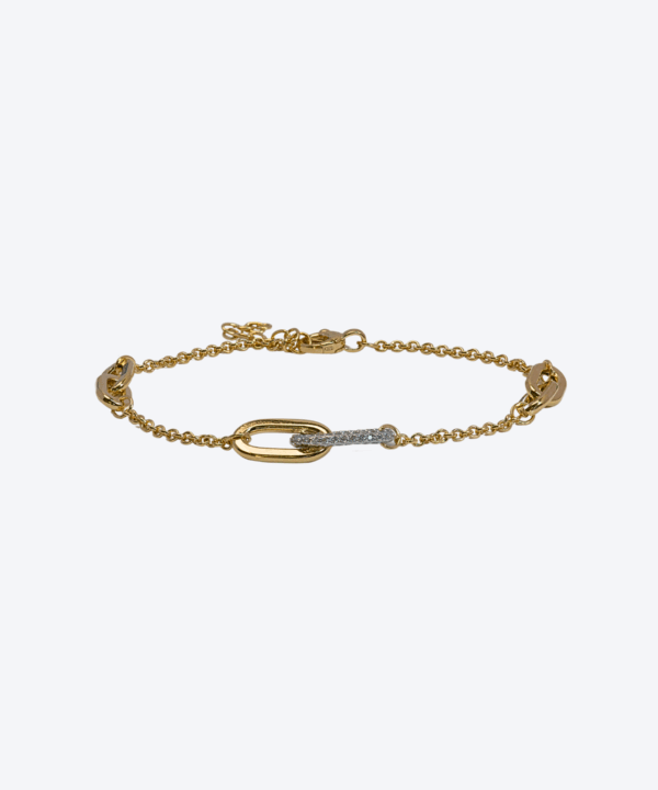 Gold Plated 925 Silver Bracelet