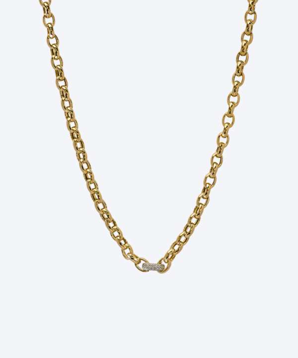 Gold Plated 925 Silver Necklace