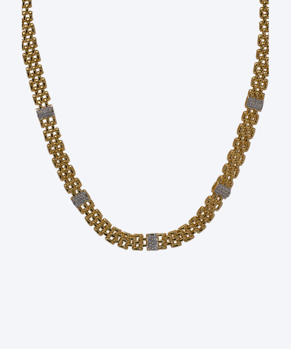 Gold Plated 925 Silver Necklace