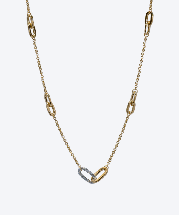 Gold Plated 925 Silver Necklace