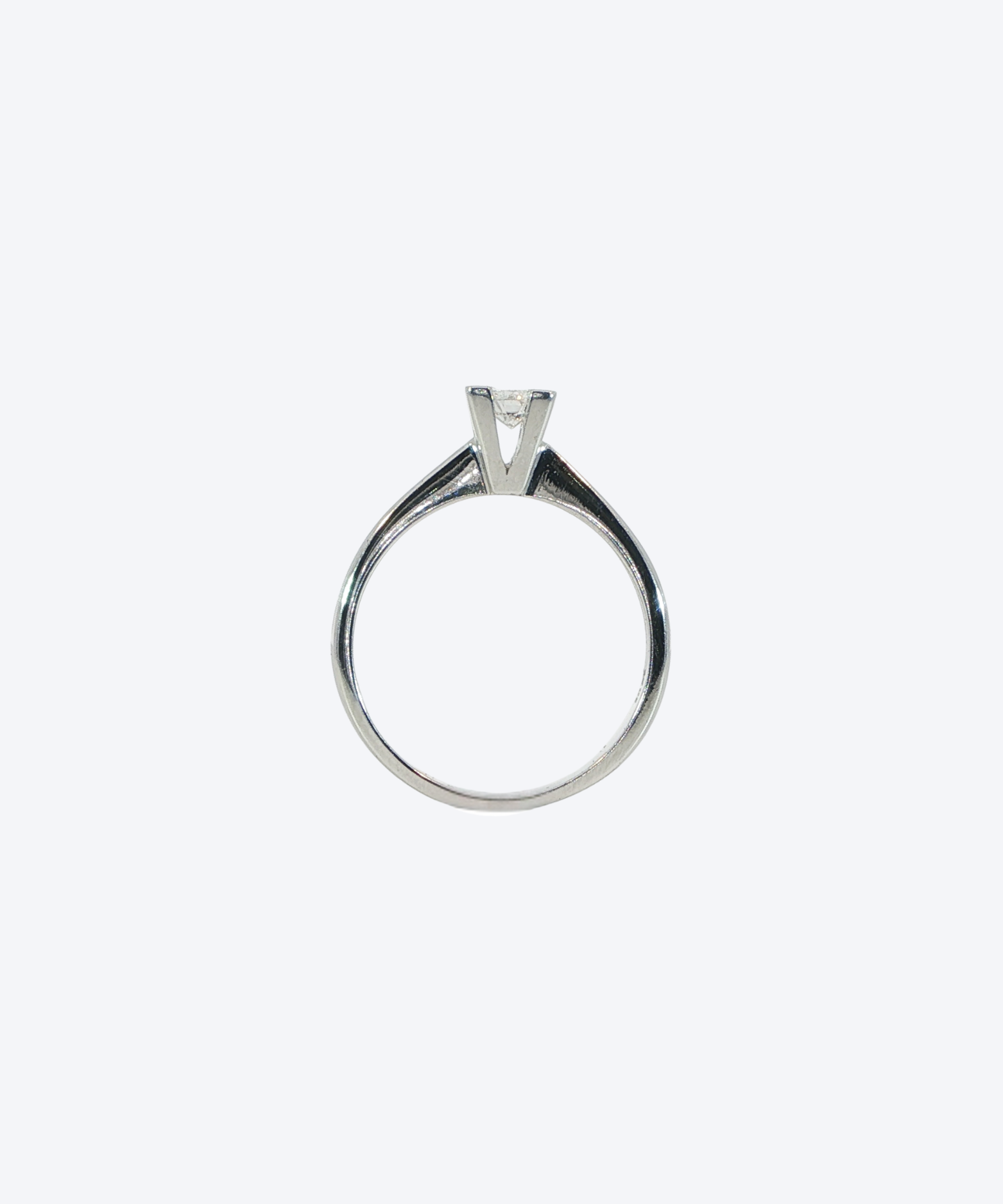 Diamond Solitaire Ring - Image 2