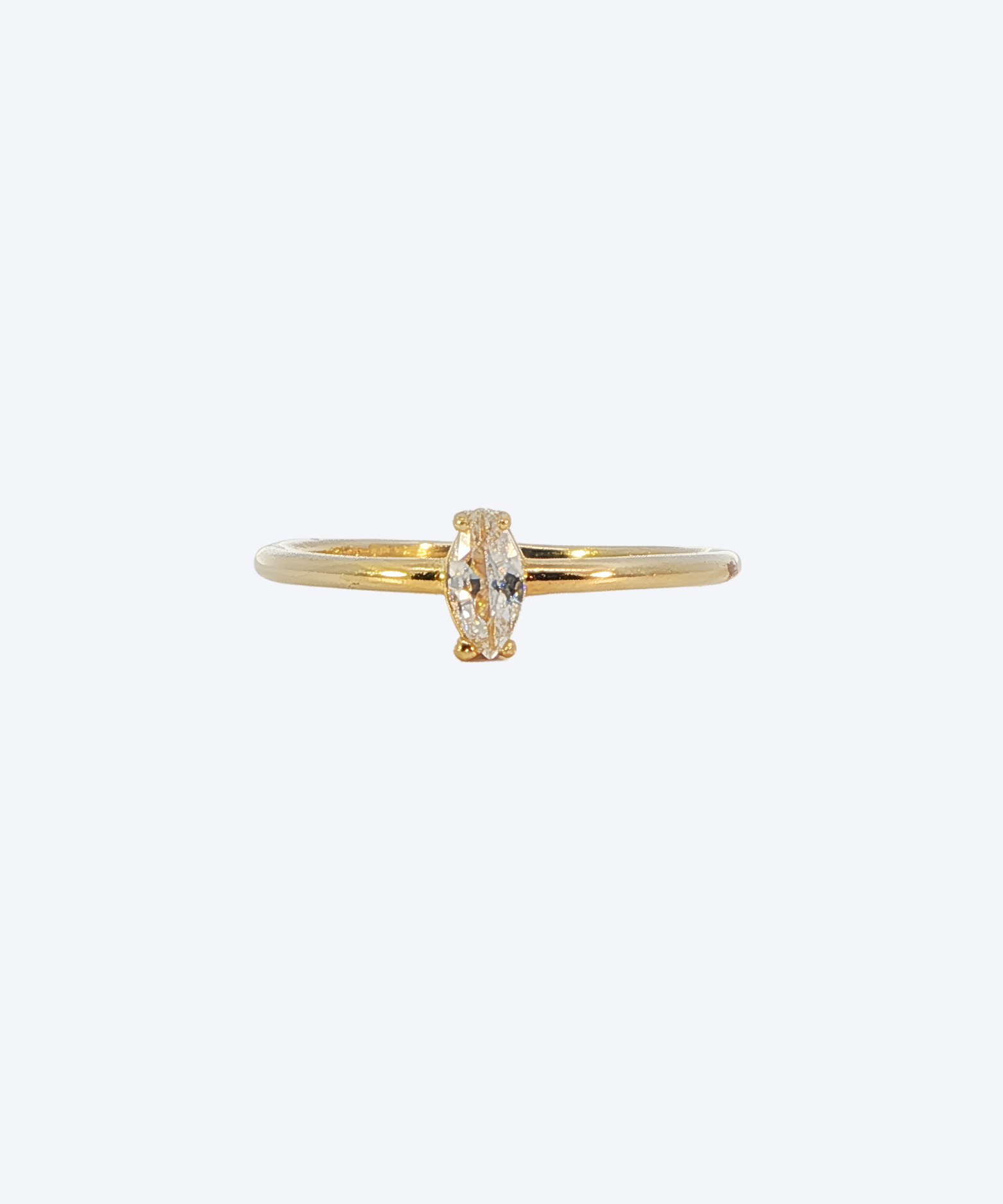 Gold Plated 925 Silver Ring