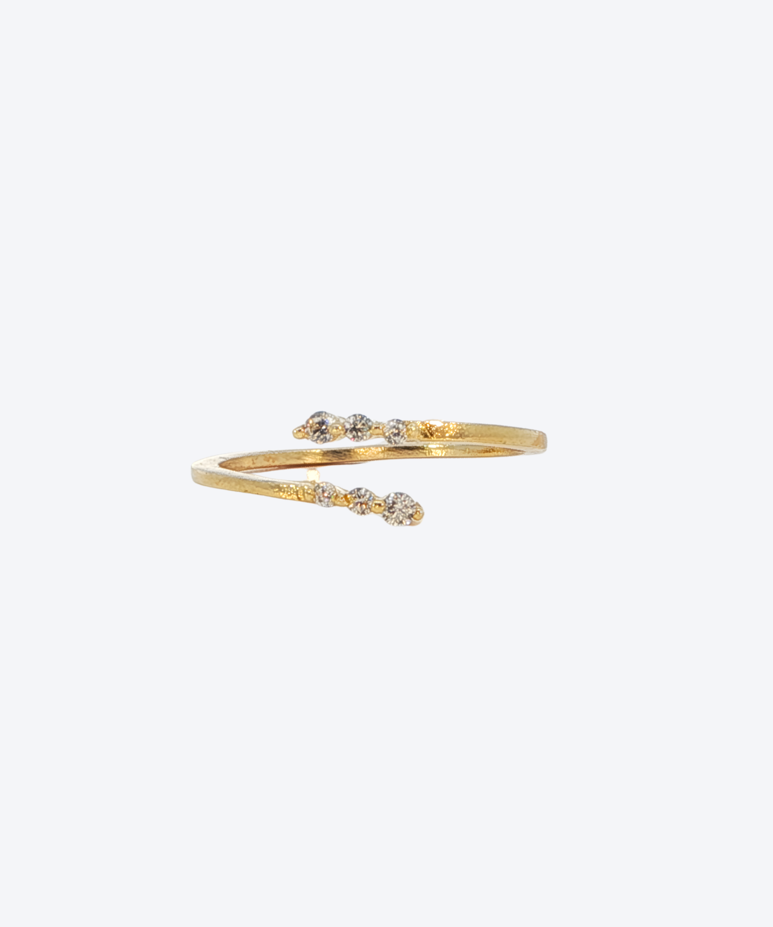 Gold Plated 925 Silver Ring