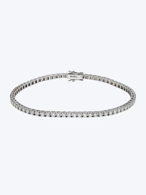Natural Diamond Tennis Bracelet