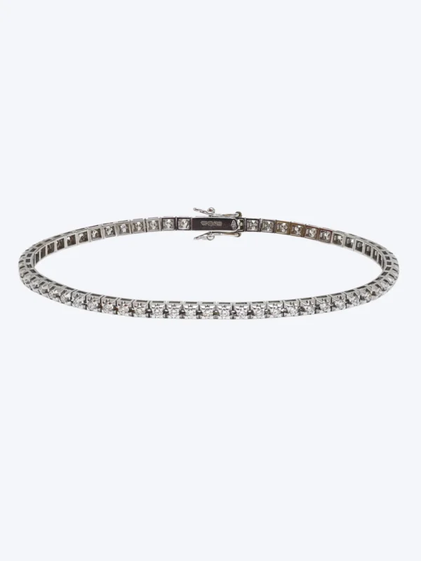 Natural Diamond Tennis Bracelet