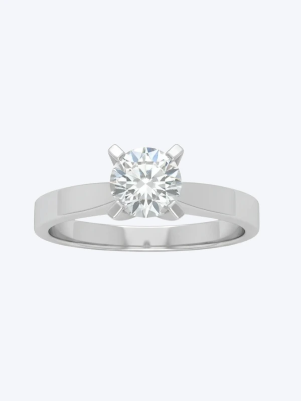 GIA Certified Diamond Solitaire Ring