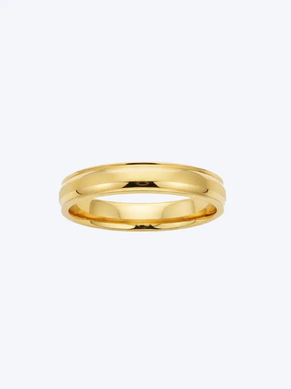 18KT Wedding Band