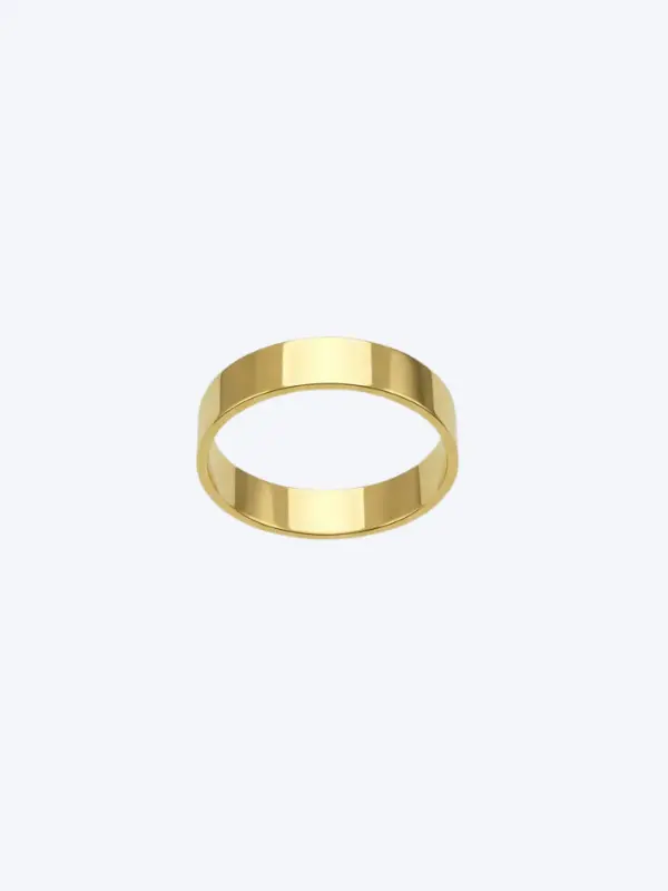 18KT Wedding Band