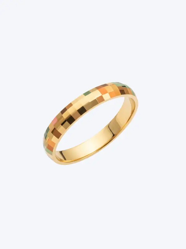 18KT Wedding Band
