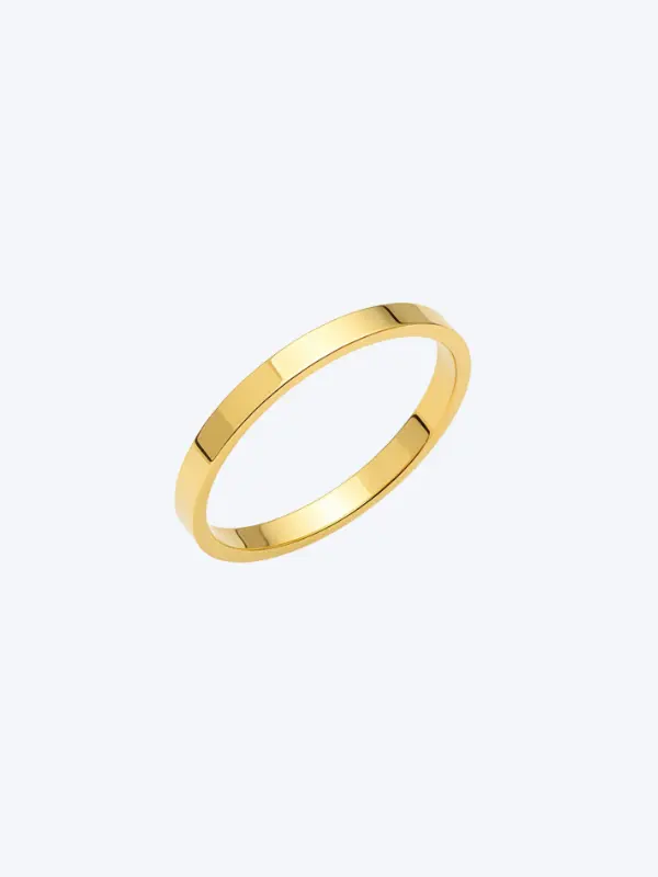 18KT Wedding Band