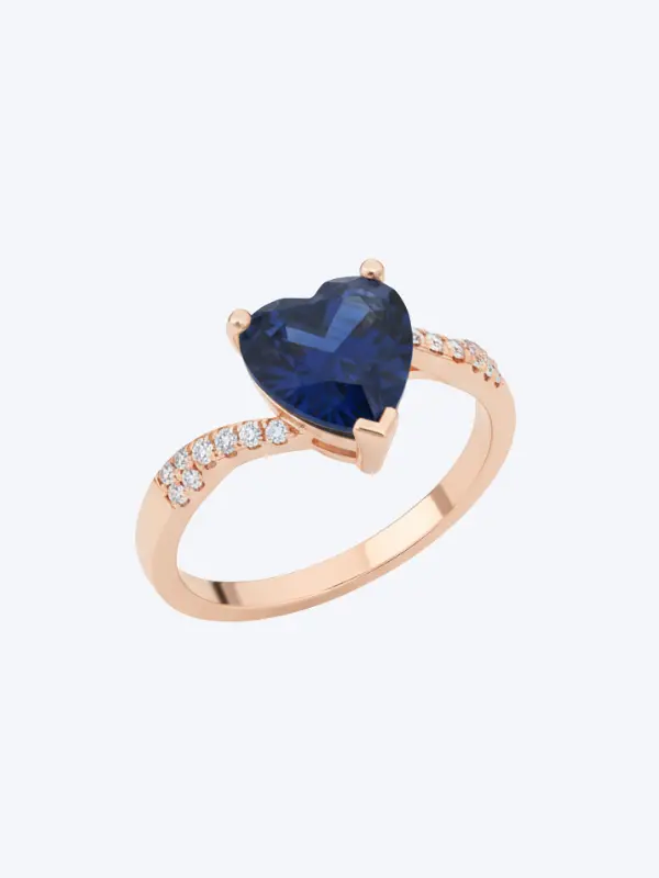 18KT Lab Diamond Ring