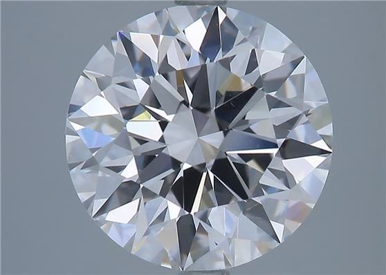 4.40 Carat F VVS2 Round Diamond