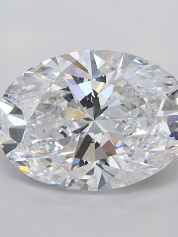 1.92 Carat D FL Oval Lab Diamond